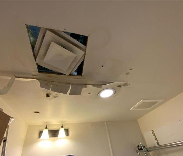 ceiling pre water mitigation services