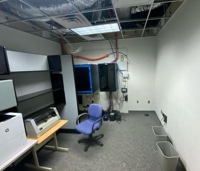 business computer room post mold remediation 