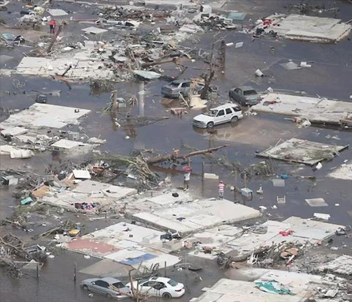 This image shows just some of the damage Dorian caused to the Bahamas